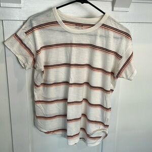 Madewell striped women’s t tee shirt small S women’s short sleeved sleeve